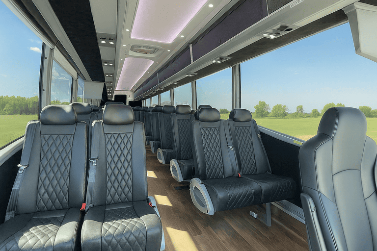 coach bus in Porterville