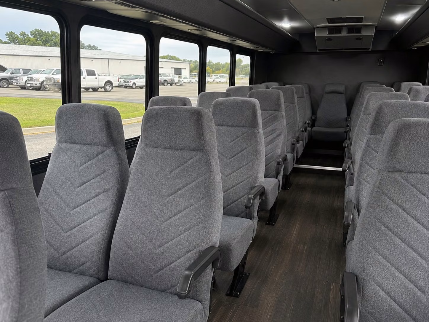 18 passenger minibus inside