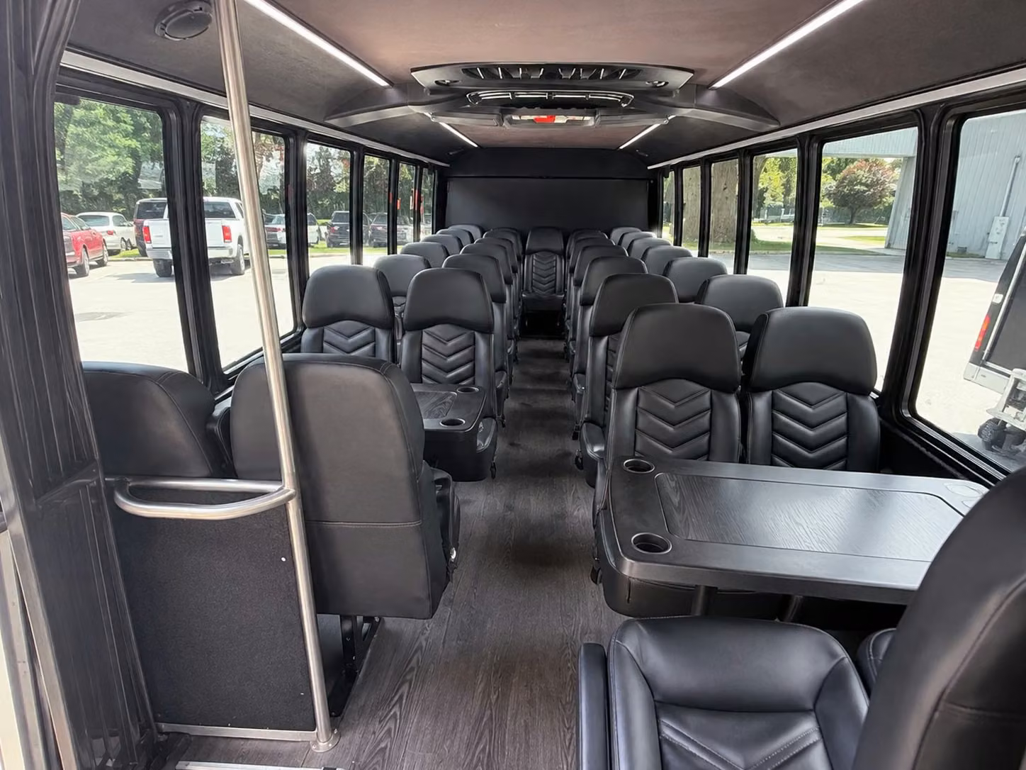 20 passenger minibus interior
