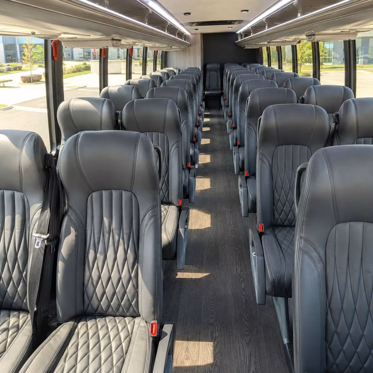 35 passenger minibus inside