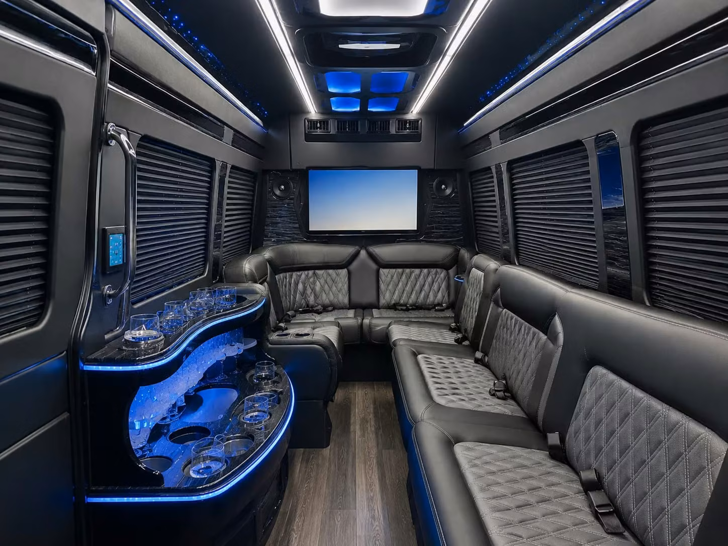 bus rental options for porterville trips