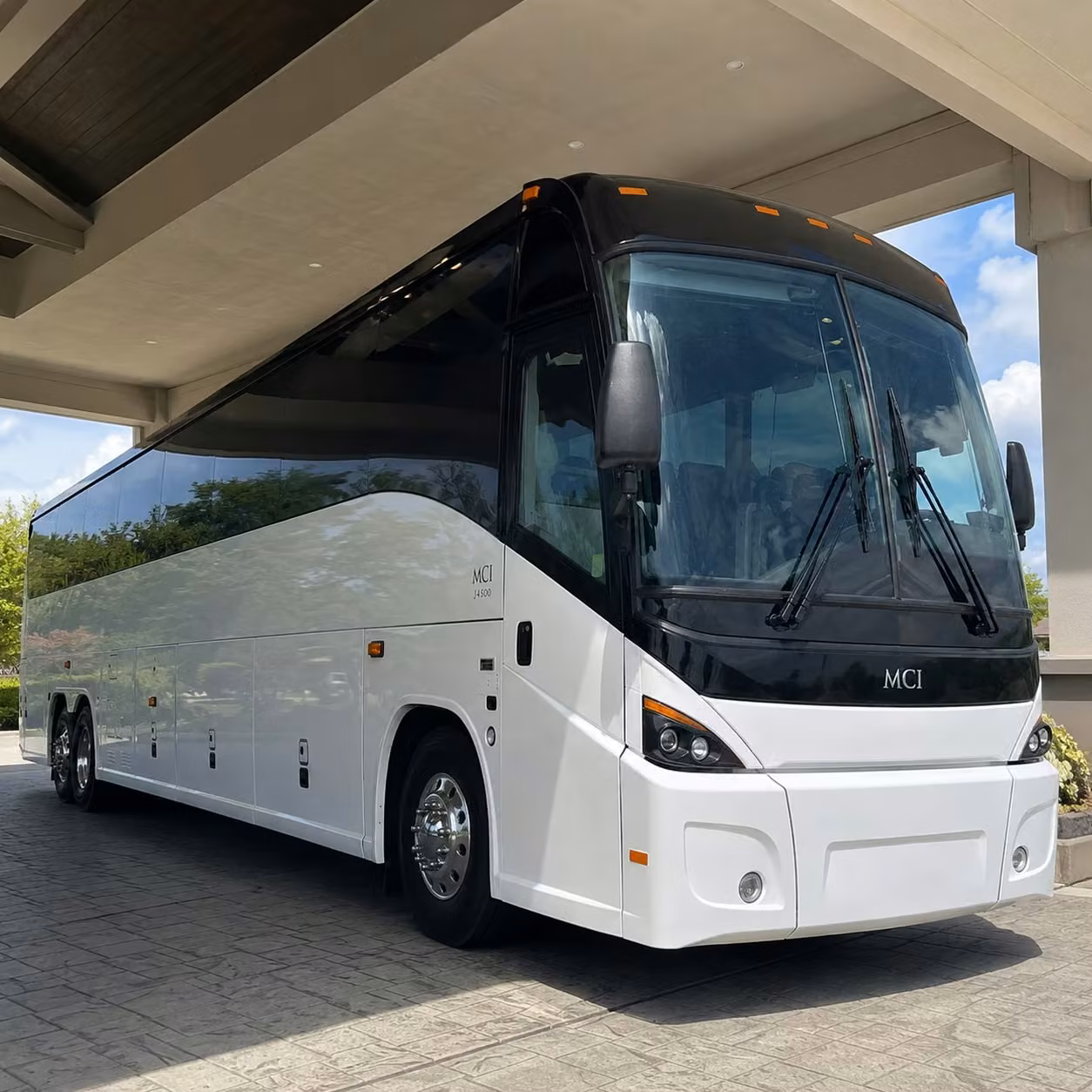 long distance government and military charter bus rentals from porterville