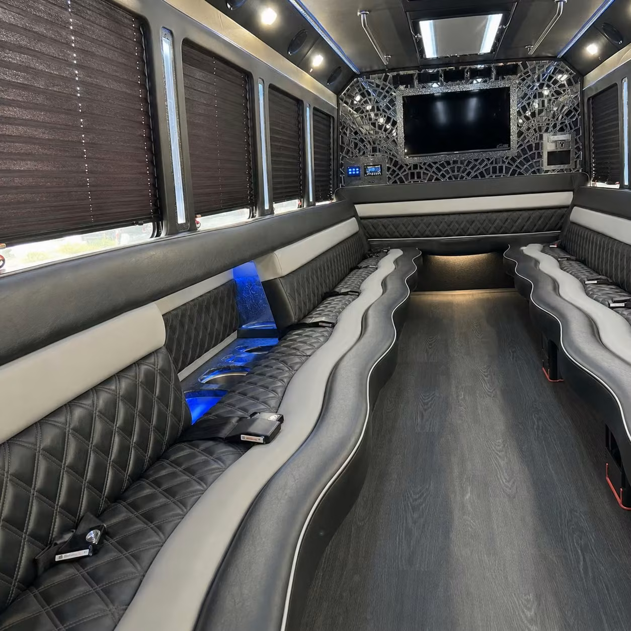 party bus rentals for porterville concert groups hitting bakersfield venues