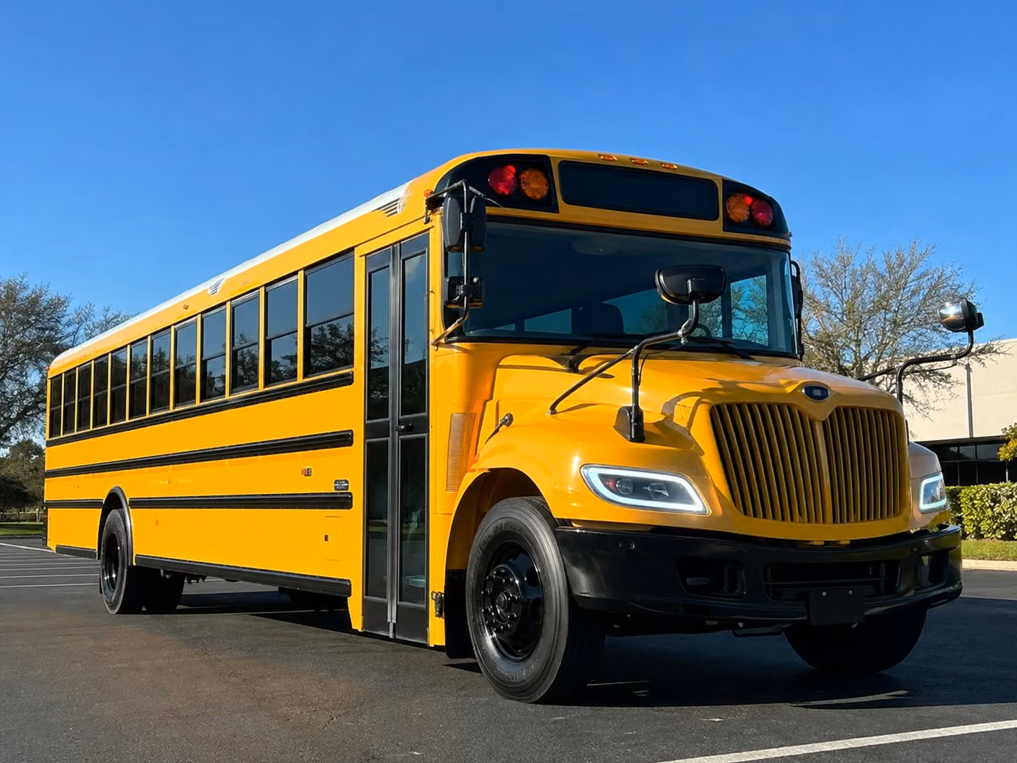porterville school bus rental