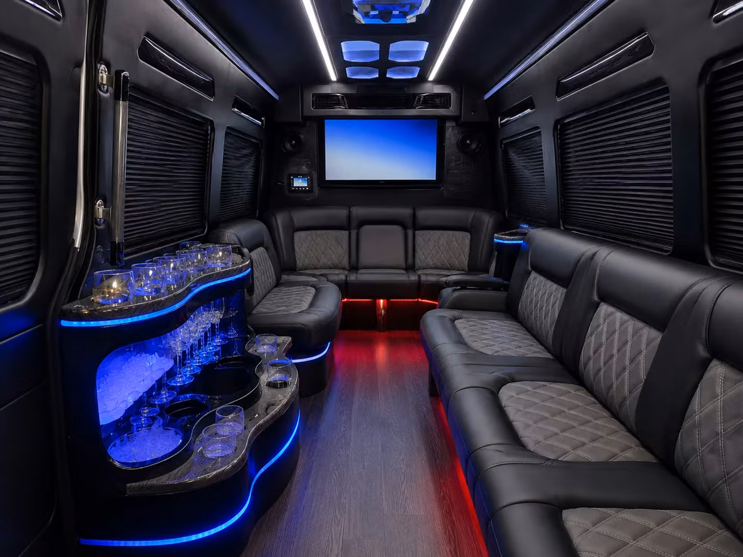 sprinter limousine inside