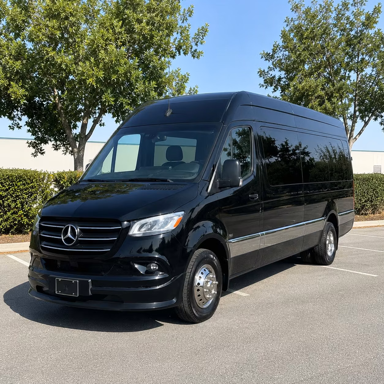 sprinter van with driver